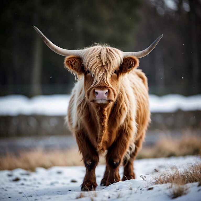 Mini Highland Cow